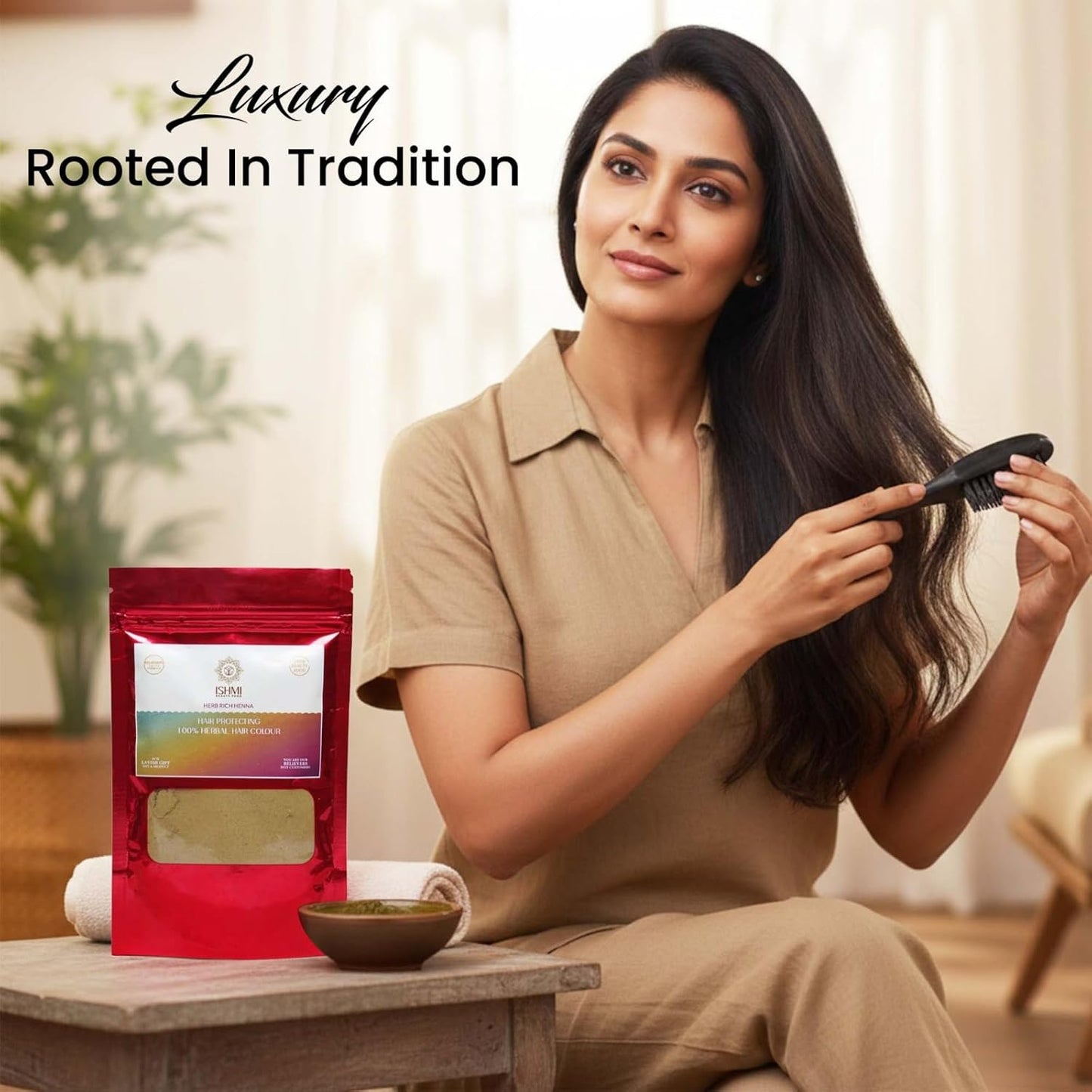 Ishmi Herb Rich Henna Hair Colour – 200g