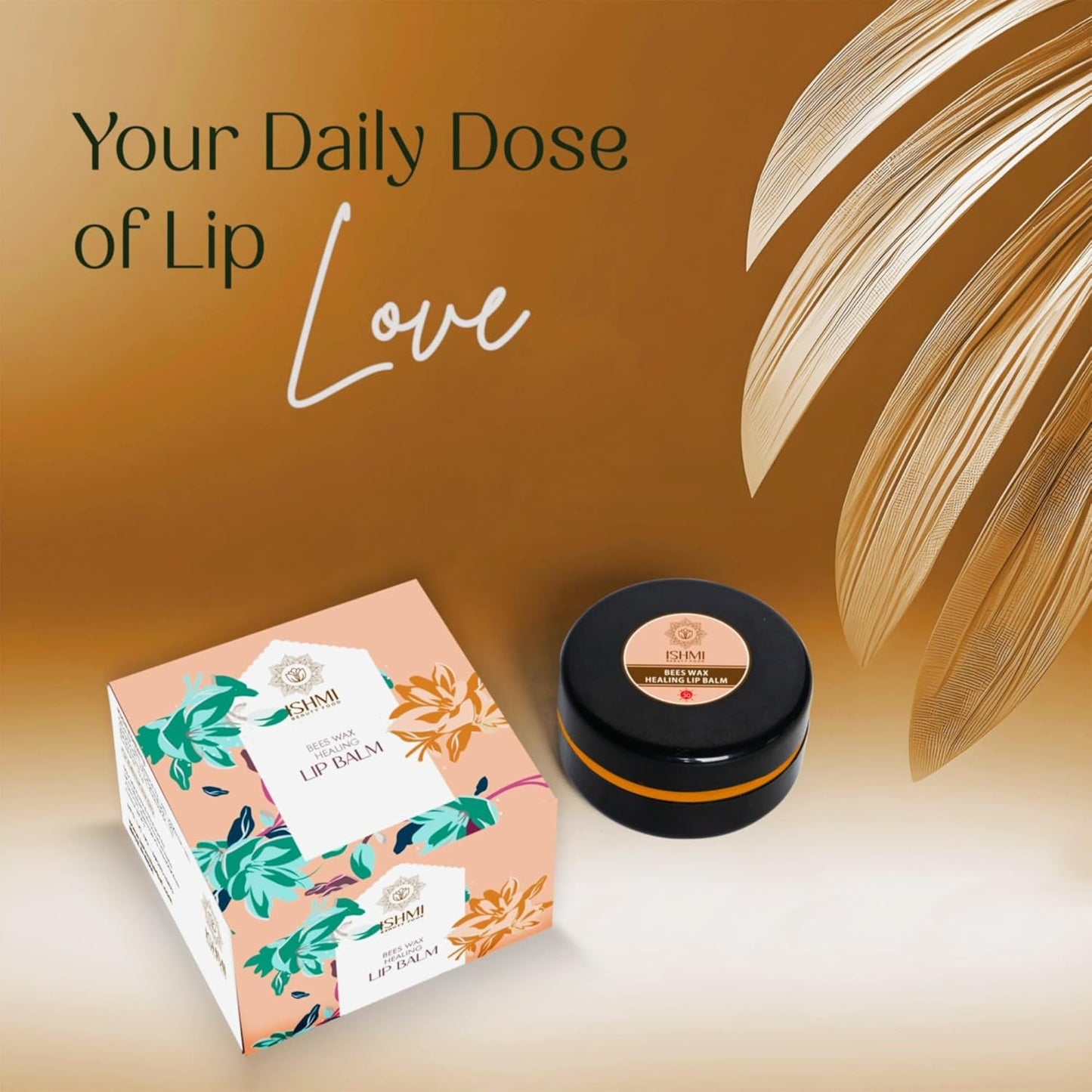 Ishmi Bees Wax Healing Lip Balm | Deep Moisturizing Lip Care