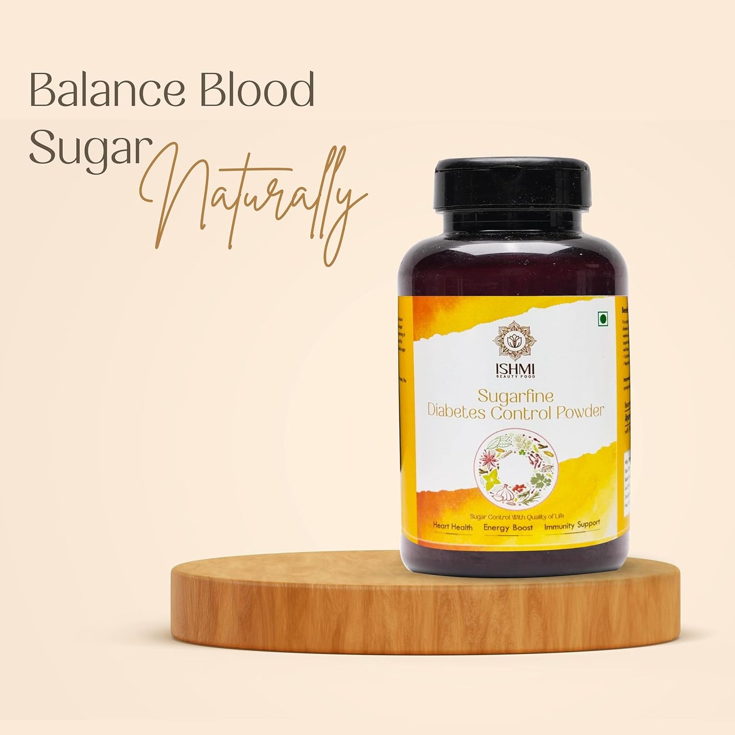 Ishmi Sugarfine Herbal Wellness Powder | Daily Metabolic Support