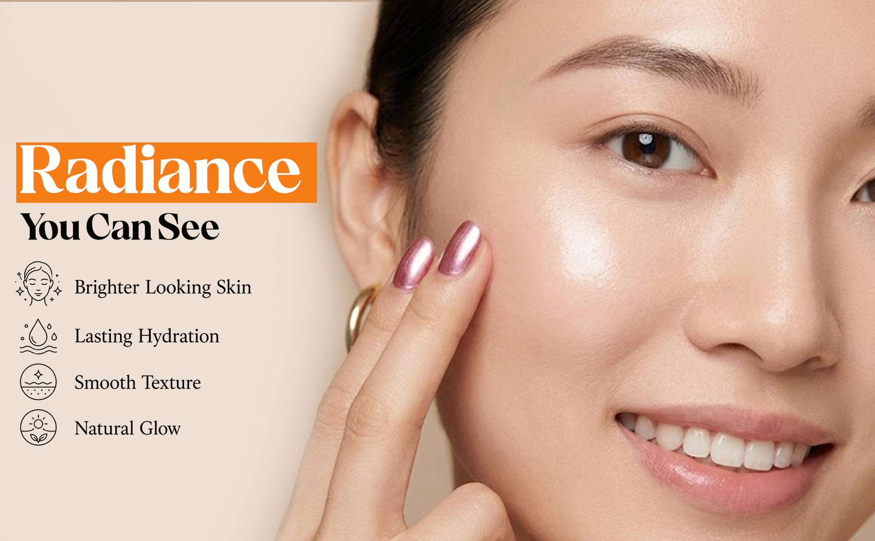 Ishmi Organic Vitamin C Face Serum | Brightening & Hydrating Face Serum