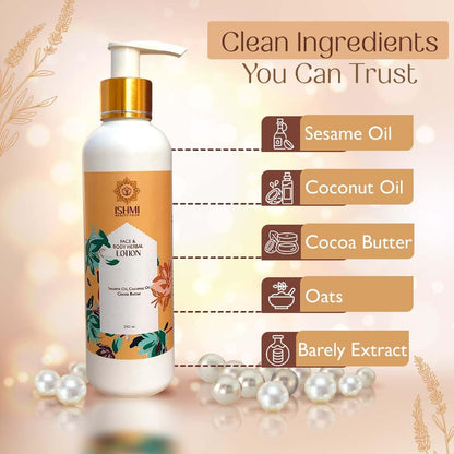 Ishmi Ultra Rich Moisturizing Lotion | Deep Hydration For Face & Body