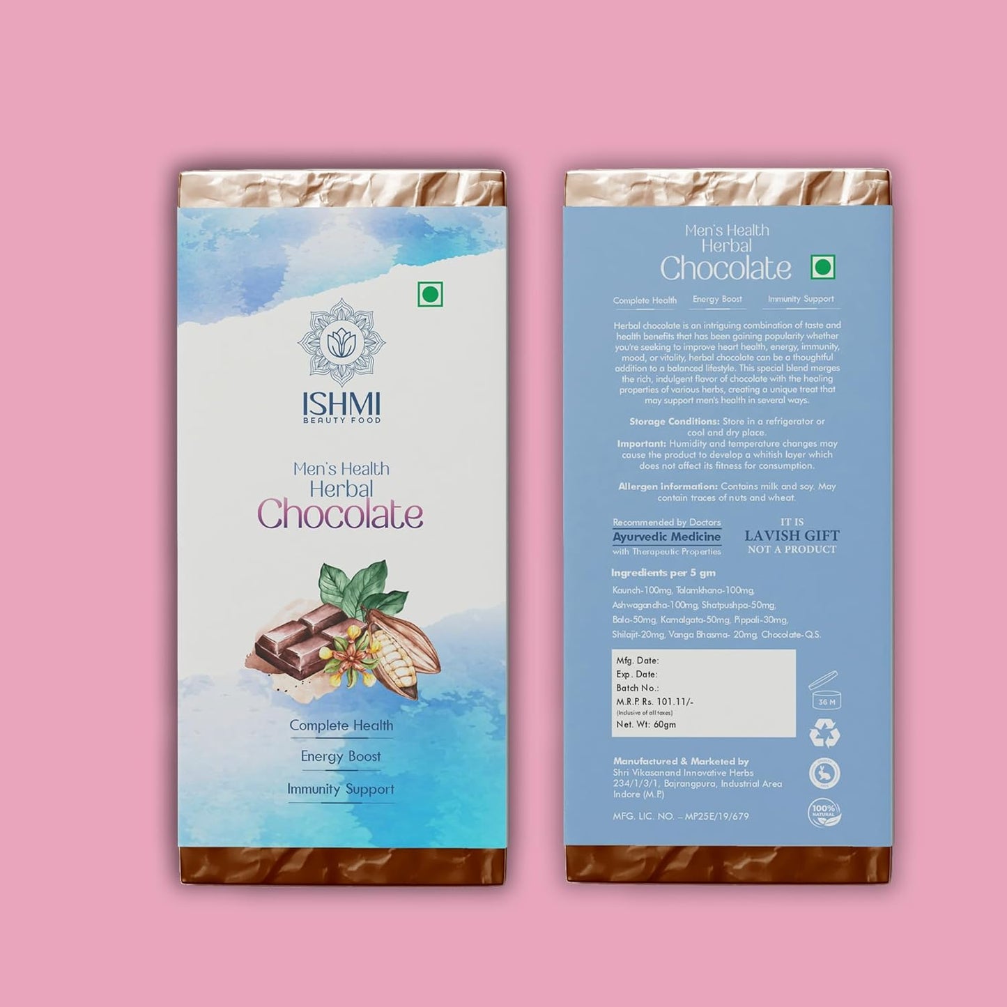 Ishmi Daily Wellness Herbal Chocolate