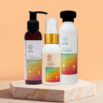 Ishmi Luxe Hair Care Combo | Hair Growth & Frizz Control Kit