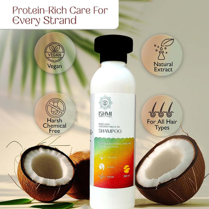 Ishmi Root Lock Shampoo | Hair Fall Control & Root Strengthening