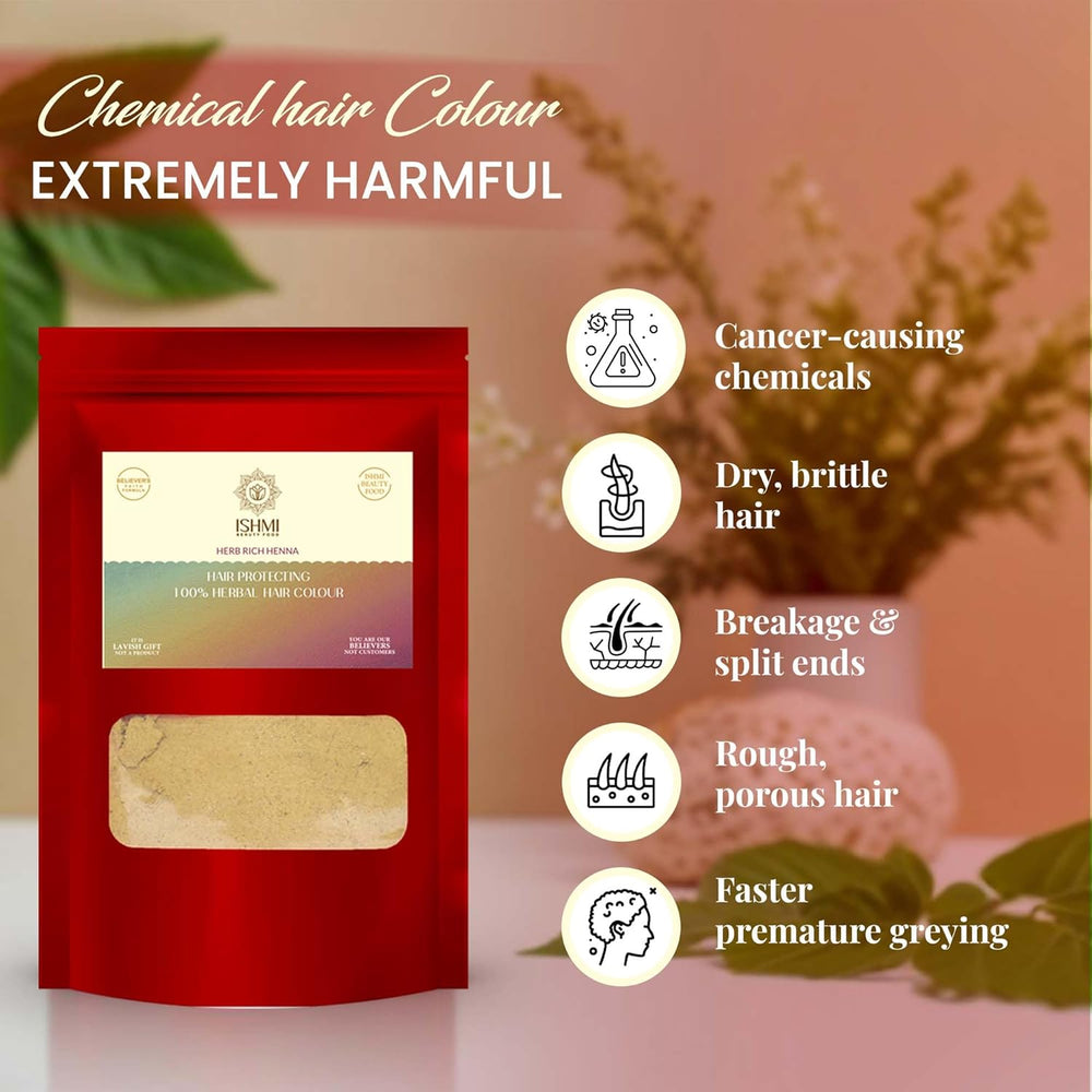 Ishmi Herb Rich Henna Hair Colour – 200g