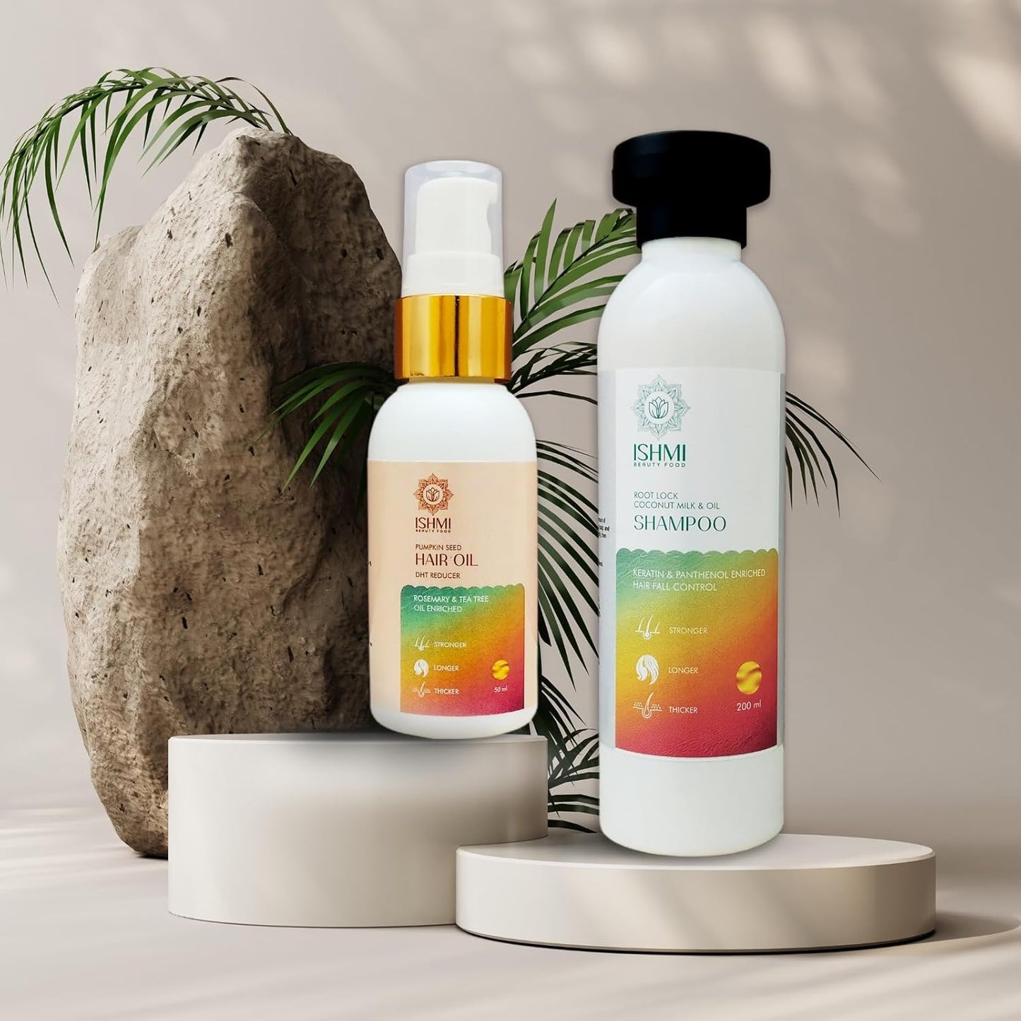 Ishmi Root Lock Hair Care Combo | Hair Fall Control & Root Strengthening