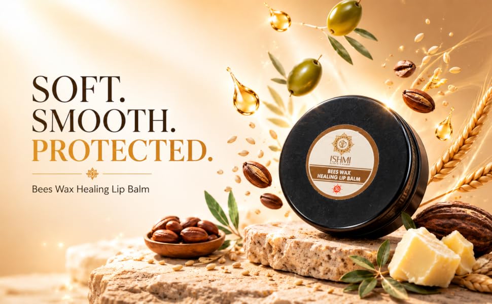 Ishmi Bees Wax Healing Lip Balm | Deep Moisturizing Lip Care