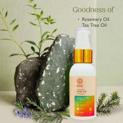 Ishmi Pumpkin Seed Hair Oil | Hair Growth & Hair Fall Control