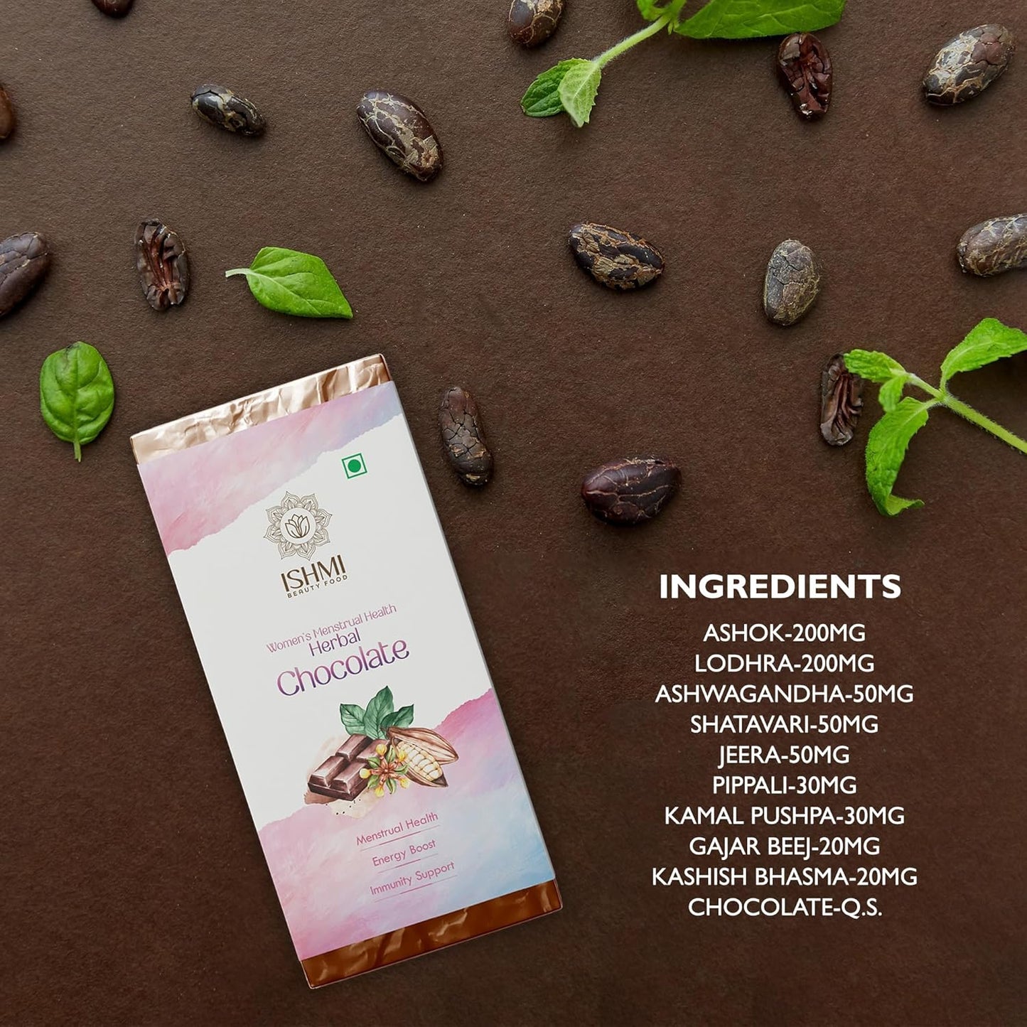 Ishmi Daily Wellness Herbal Chocolate