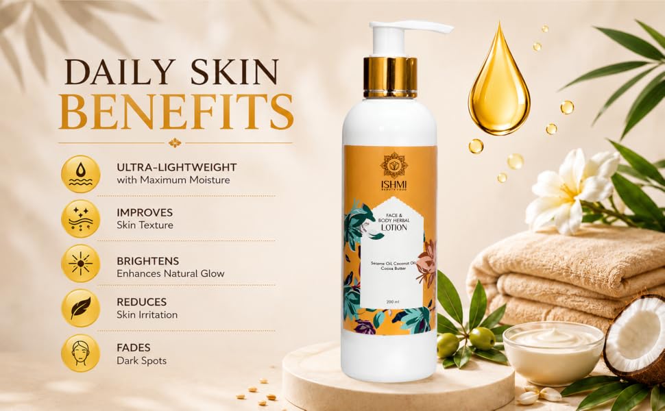 Ishmi Ultra Rich Moisturizing Lotion | Deep Hydration For Face & Body