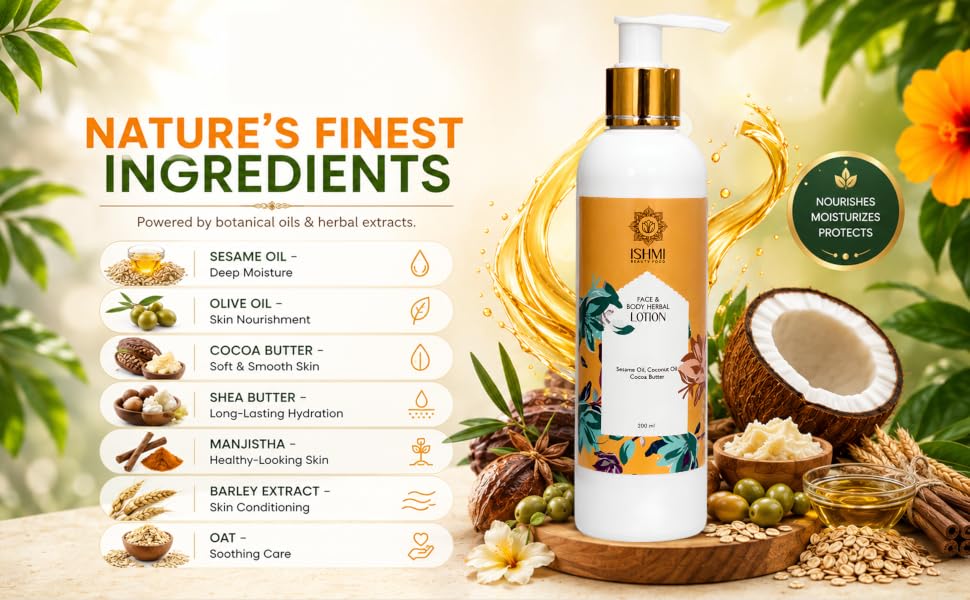 Ishmi Ultra Rich Moisturizing Lotion | Deep Hydration For Face & Body