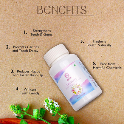 Ishmi Oral Purity Ayurvedic Tooth Powder | Herbal Oral Care & Fresh Breath