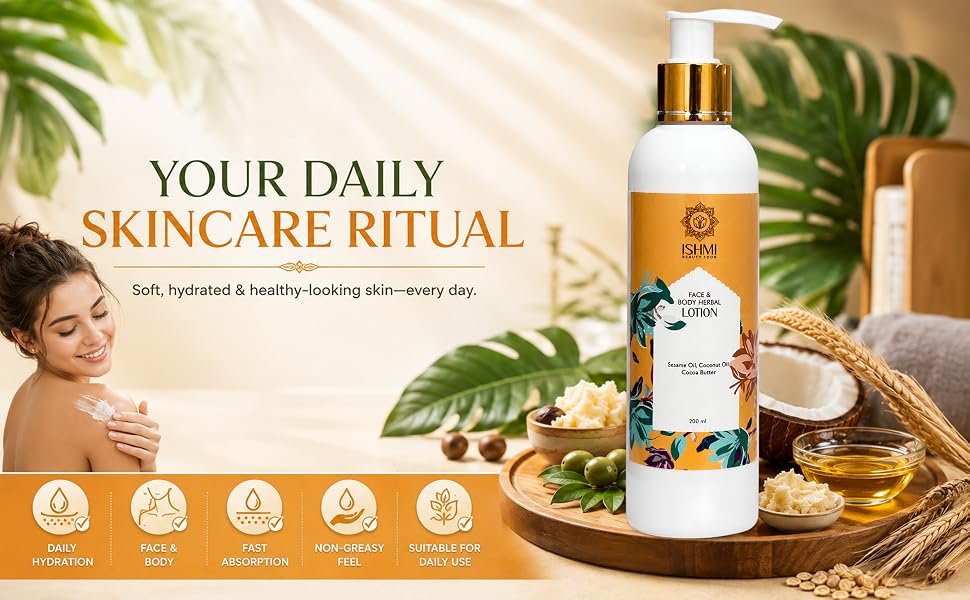 Ishmi Ultra Rich Moisturizing Lotion | Deep Hydration For Face & Body
